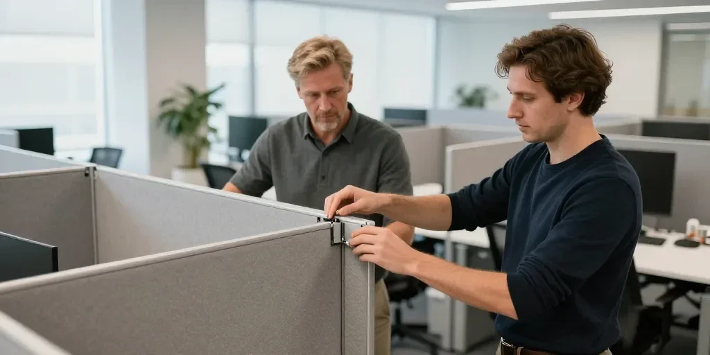 Cloison mobile sans la figer : garder la flexibilité tout en gagnant en silence