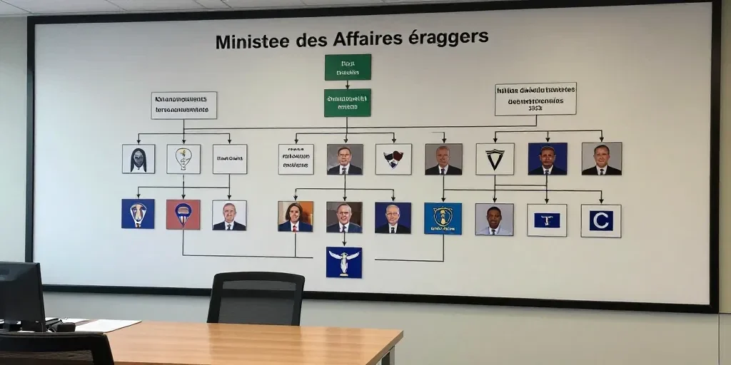L'organigramme du ministère des Affaires étrangères décrypté : hiérarchie, transformations et carrières diplomatiques